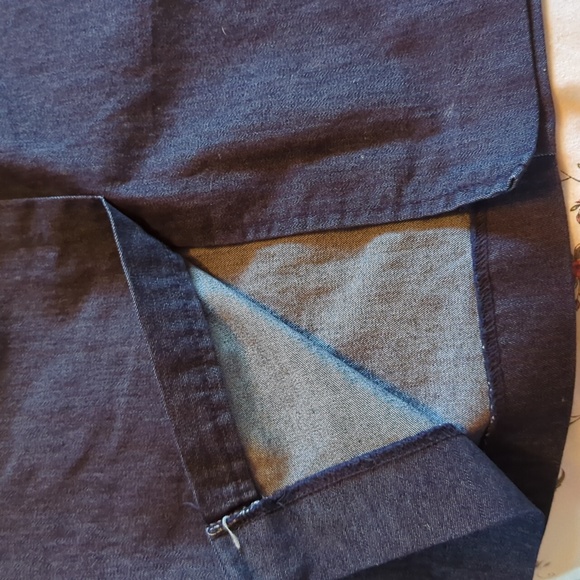 Denim pencil skirt - Picture 5 of 6